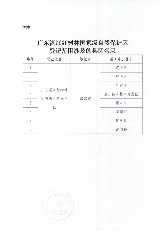 8.广东湛江红树林国家级自然保护区自然资源确权登记通告_页面_2.jpg