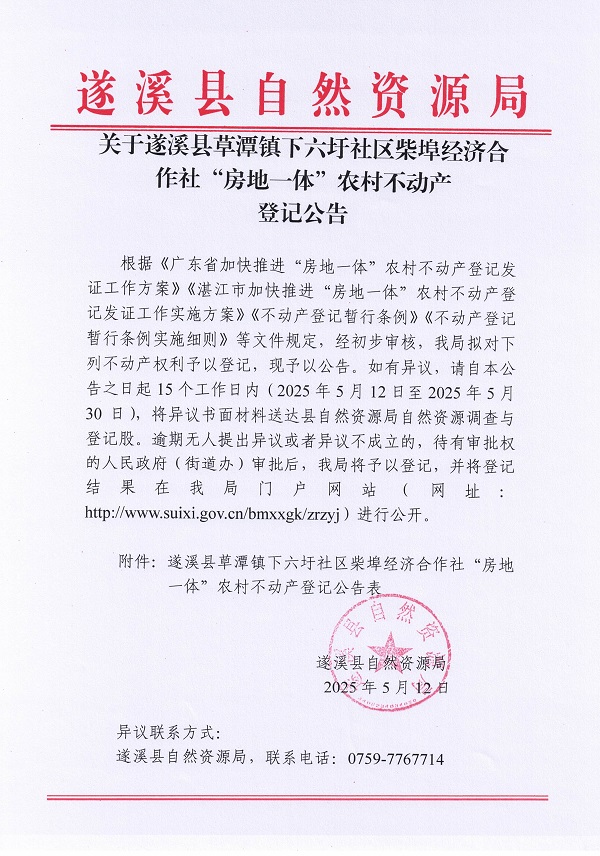 草潭镇下六圩社区柴埠经济合作社不动产登记公告（新）_页面_1.jpg